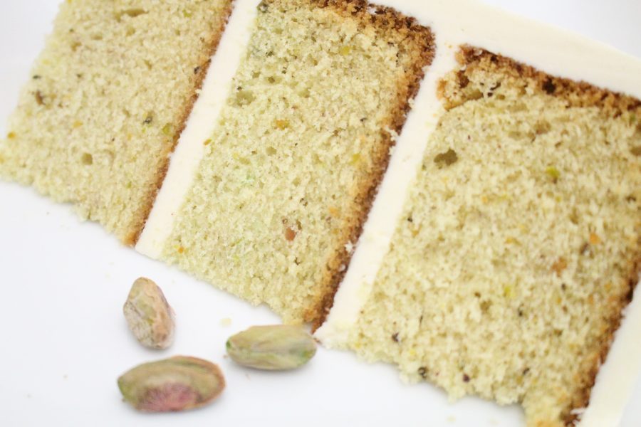 ehind the Cake~ Pistachio cake recipe from scratch