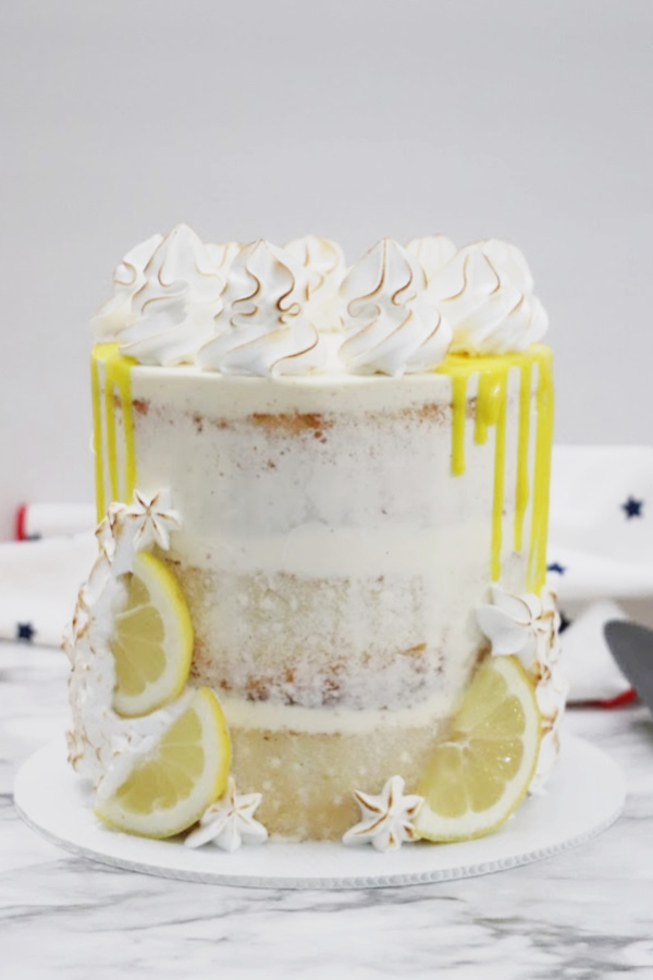 Lemon Cake Recipe from scratch using freshly squeezed lemon juice.